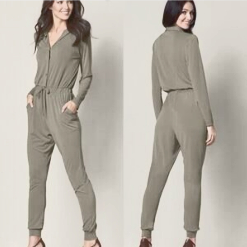 VENUS Khaki Jumpsuit